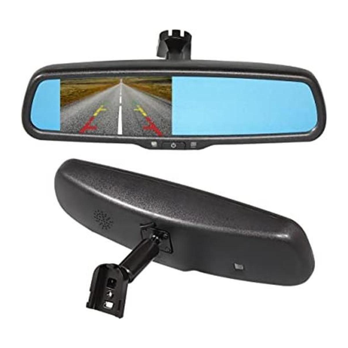 EWAY Monitor de cámara de espejo retrovisor de 4.3