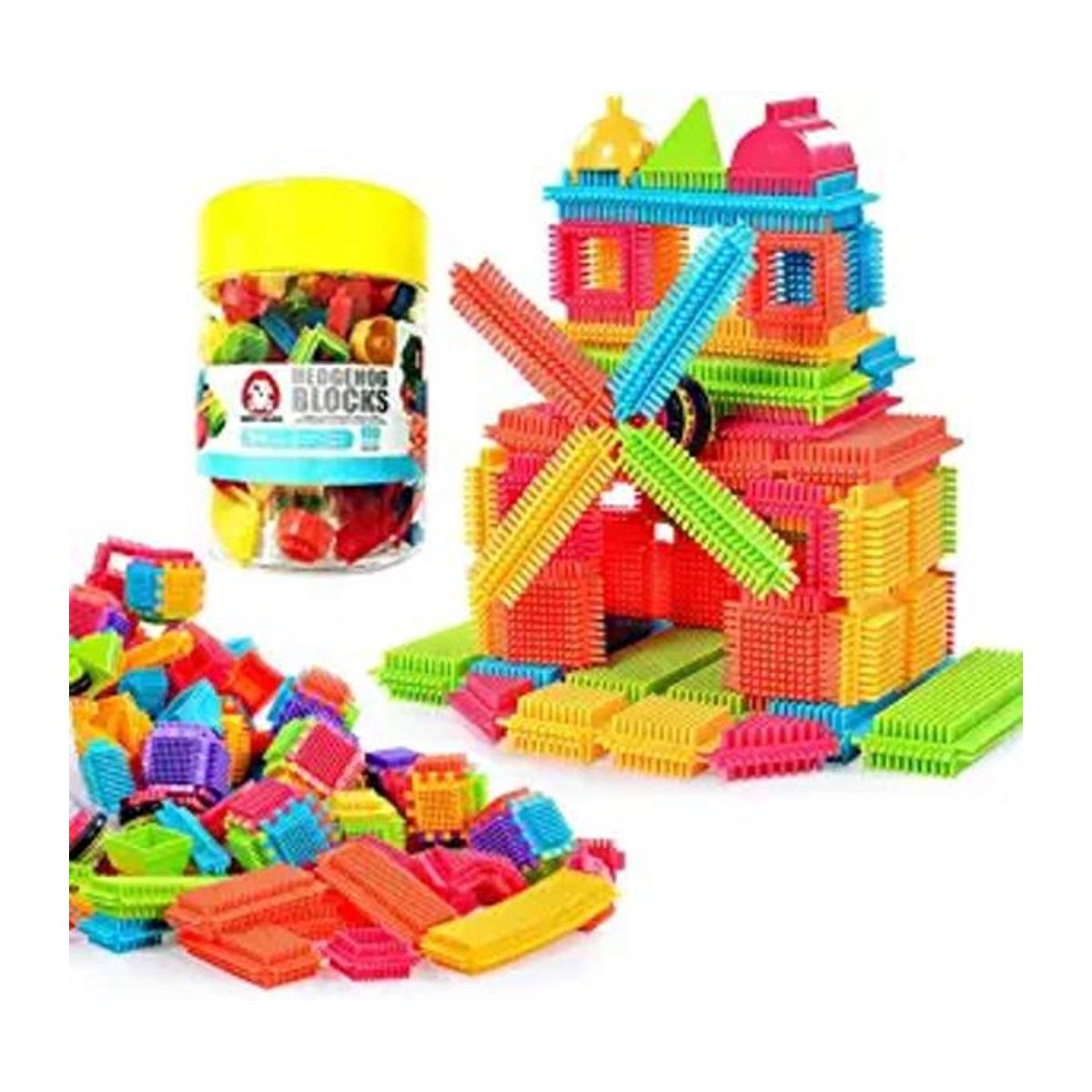 Teytoy Juego de 100 bloques de construcción en forma de