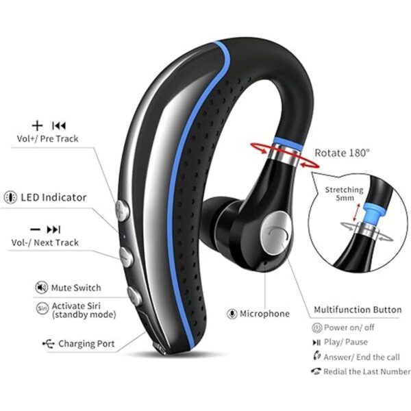 FIMITECH Auriculares inalámbricos V5.0 con Bluetooth_2