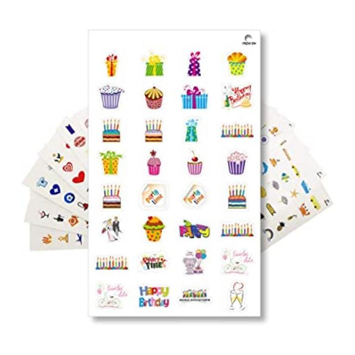 StriveZen Calcomanías para agenda de calendario 512