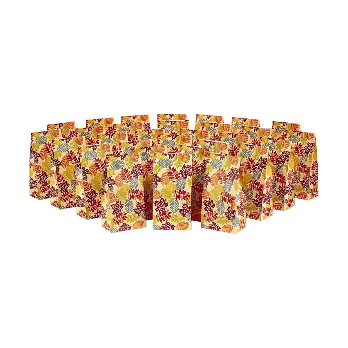 Hallmark Bolsas de regalo de fiesta de hojas de otoño y