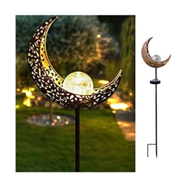 HDNICEZM Luz solar de jardín decorativa para exteriores_1