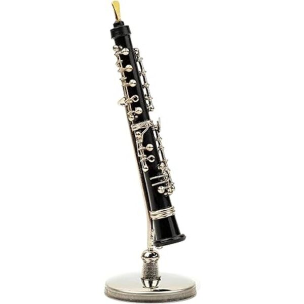 Dselvgvu Miniatura Oboe con soporte y estuche Mini_6