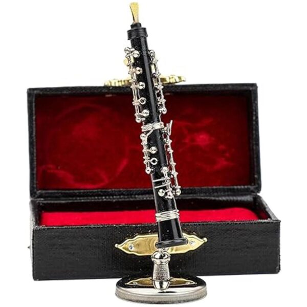 Dselvgvu Miniatura Oboe con soporte y estuche Mini_4