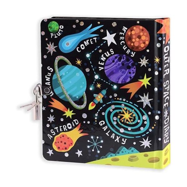 Mollybee Agenda para niños y niñas espacio exterior de_2