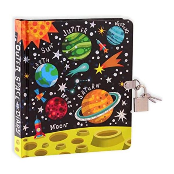 Mollybee Agenda para niños y niñas espacio exterior de_1