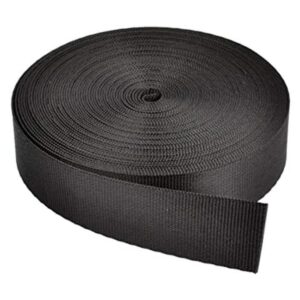 Correa de nailon plano 1 rollo de 10 yardas de 2 pulgadas