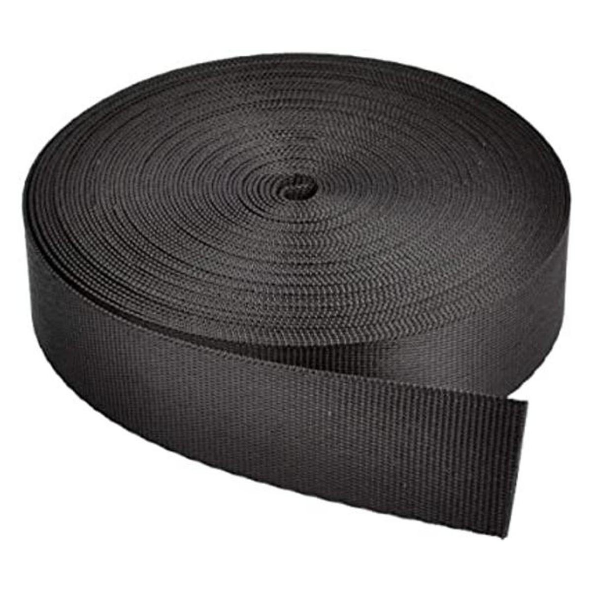 Correa de nailon plano 1 rollo de 10 yardas de 2 pulgadas