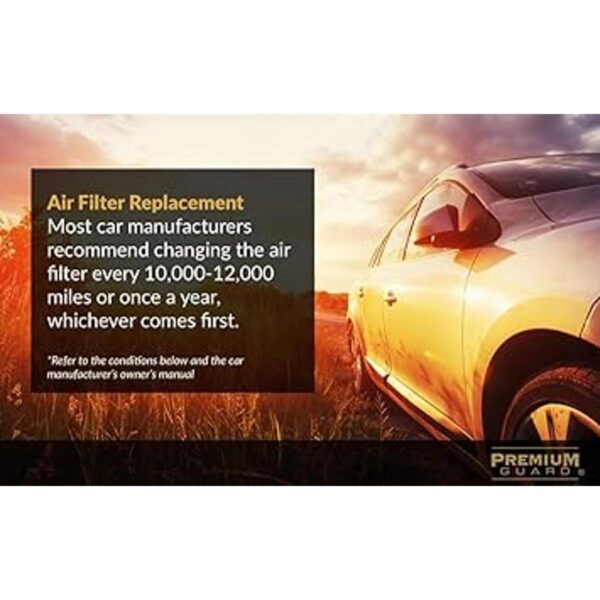 Filtro de aire de motor PG PA99481 Compatible con Acura_4