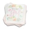 Servilletas de papel Hello Baby Girl para baby shower_1