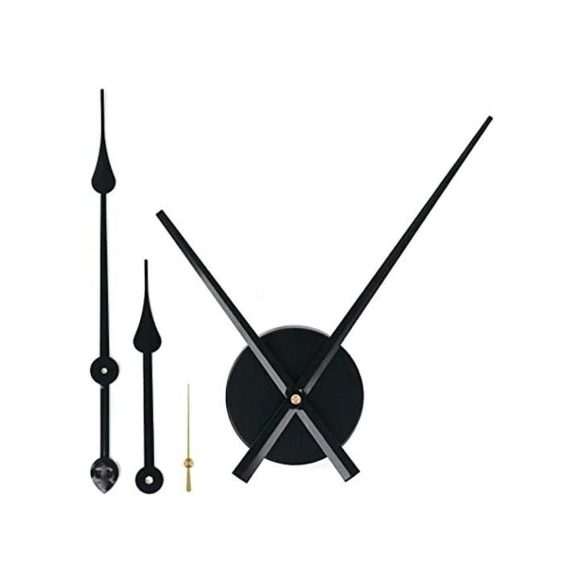 EMOON 2 pares de manecillas de reloj 3D reloj de pared