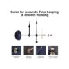 EMOON 2 pares de manecillas de reloj 3D reloj de pared