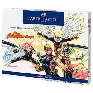 FaberCastell Juego de ilustraciones de cómic Ilustración_1