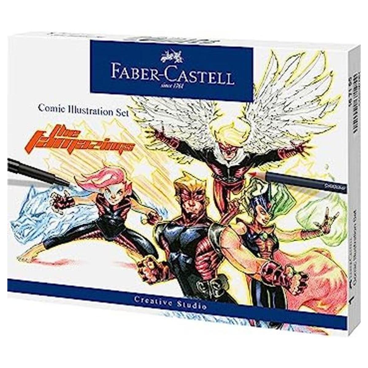 FaberCastell Juego de ilustraciones de cómic Ilustración