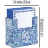 Lilly Pulitzer Bloque azul con 300 hojas de papel de notas_2