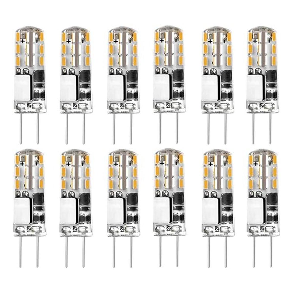G4 bombillas LED G4 base bipin 1.5 W equivalente a 20 W