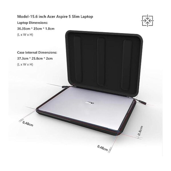 Smatree Funda rígida para laptop de 15.6 pulgadas para_3