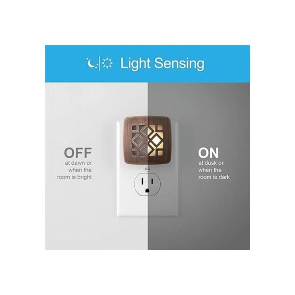 GE Luz nocturna LED decorativa enchufable sensor del_3