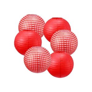 Blulu Faroles de papel para decoración de fiesta de