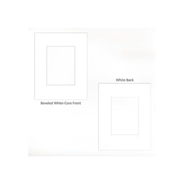 Frame Amo Tapete blanco de 4 x 6 pulgadas para marco de_2