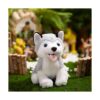 Athoinsu Juguete de peluche iluminado para perros husky_5
