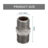 Tubería hexagonal de acero de 12 x 158 pulgadas para el