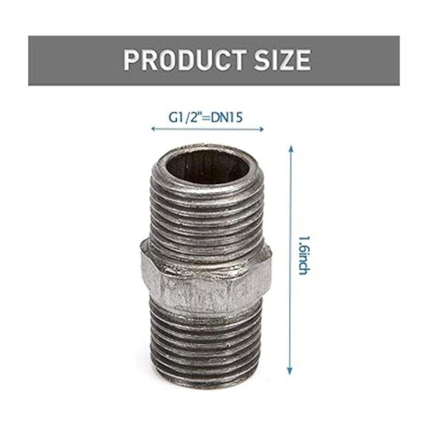 Tubería hexagonal de acero de 12 x 158 pulgadas para el