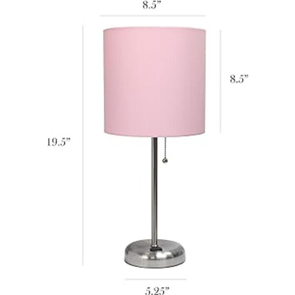 Limelights LC2001LPK2PK Paquete de 2 lámparas de mesa