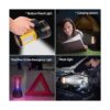 Linterna LED de mano de alta potencia recargable por USB