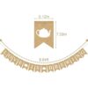 Rainlemon Bandera de yute con temática de té y café para_5