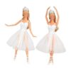 BARWA 3 juegos de ropa de muñeca de bailarina trajes de