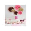 Binpeng Pompones de papel para colgar bola de flores de