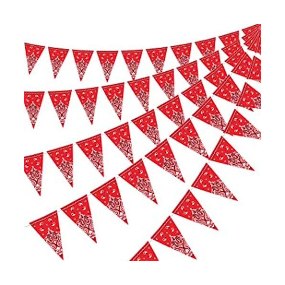 Paquete de 5 banderines de banderines de Navidad