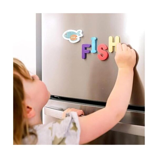 Curious Columbus Alimentos magnéticos y letras para niños._6