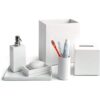 Jonathan Adler Papelera de baño de laca talla única_2