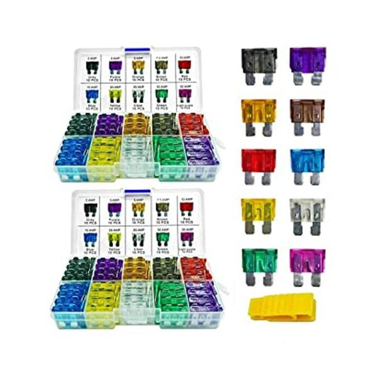 MuHize Fusible de hoja estándar 2A 3A 5A 7.5A 10A 15A