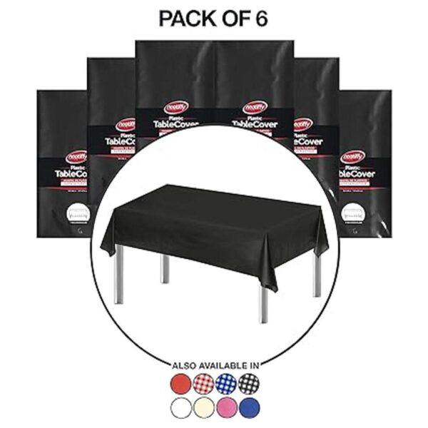 Neatiffy Mantel rectangular de plástico de 54 x 108_2