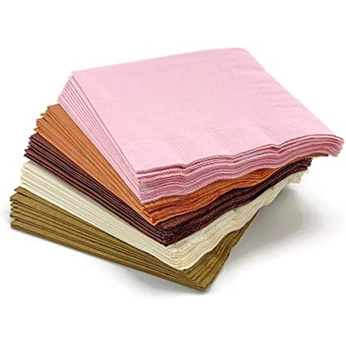 Pink Woodland Servilletas 50 unidades diseño de zorro