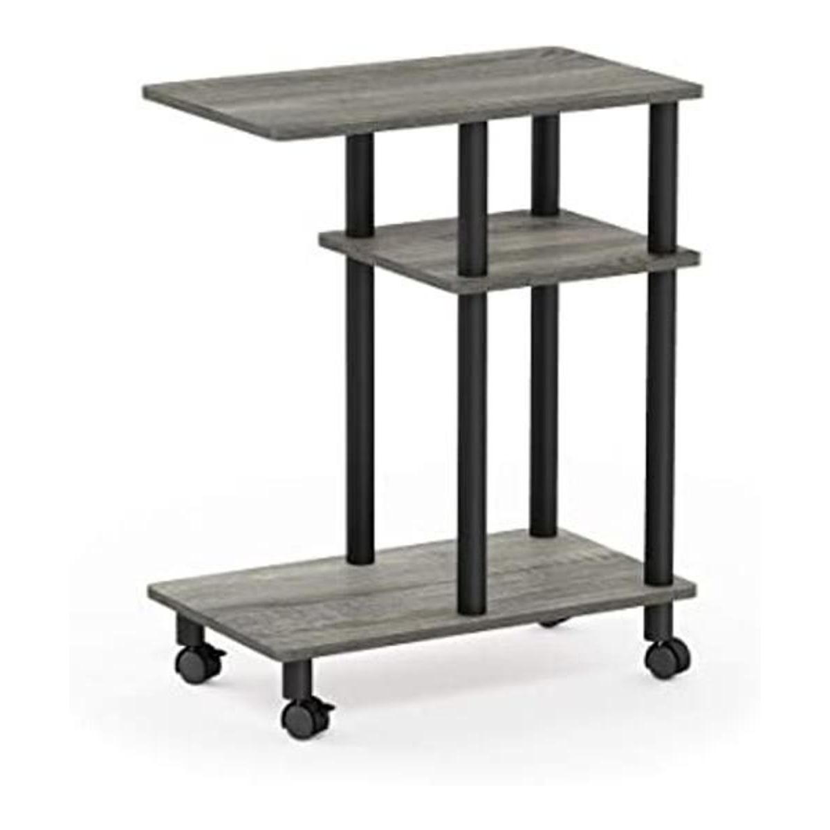 Furinno TurnNTube Mesa auxiliar para sofá en forma de U