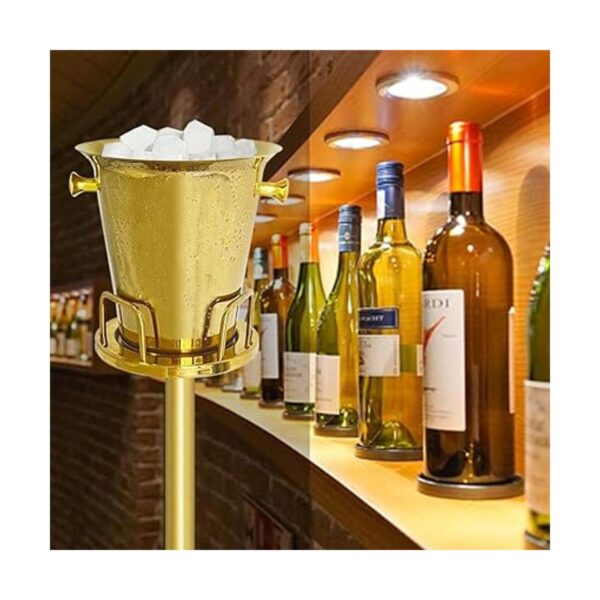 Cubo de hielo con soporte de acero inoxidable 201 cubo de_2