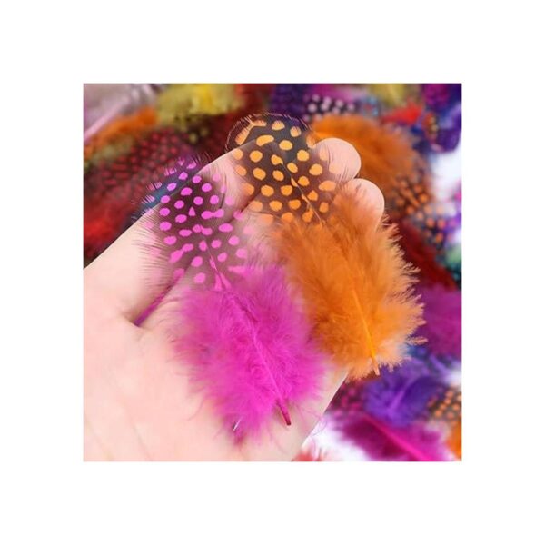 MWOOT Plumas de pollo naturales para manualidades 120