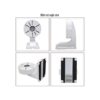 BeElion Soporte original de pared ABS 1258A para_3