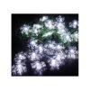 SPLOcolor Guirnalda de luces solares de Navidad con copos