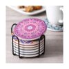 LIFVER Juego de 8 posavasos absorbentes para bebidas_6