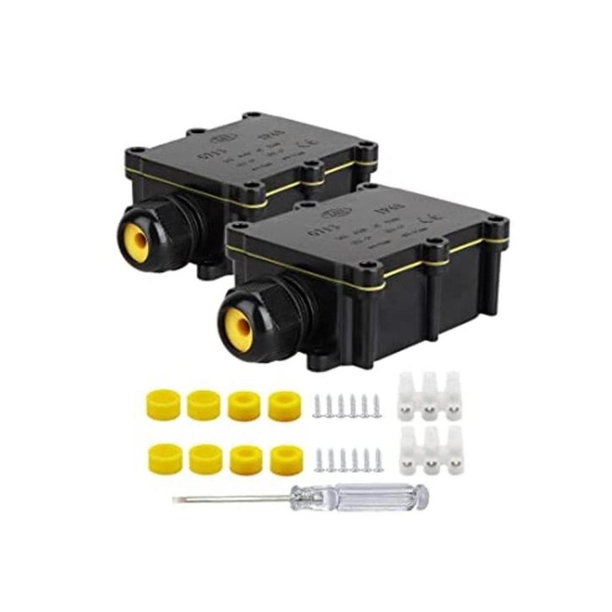 Caja de conexiones externa impermeable IP68 línea de