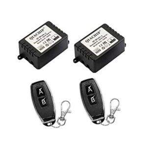 QIACHIP CC 12V 1CH 433Mhz RF Relé inalámbrico de control_1