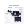 Caja de conexiones externa impermeable IP68 línea de_3