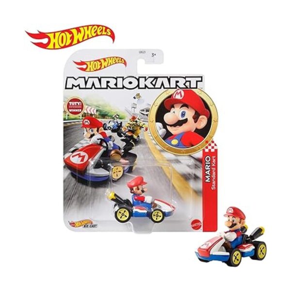 Hot Wheels GBG26 Mario Kart 164 DieCast Mario con_6