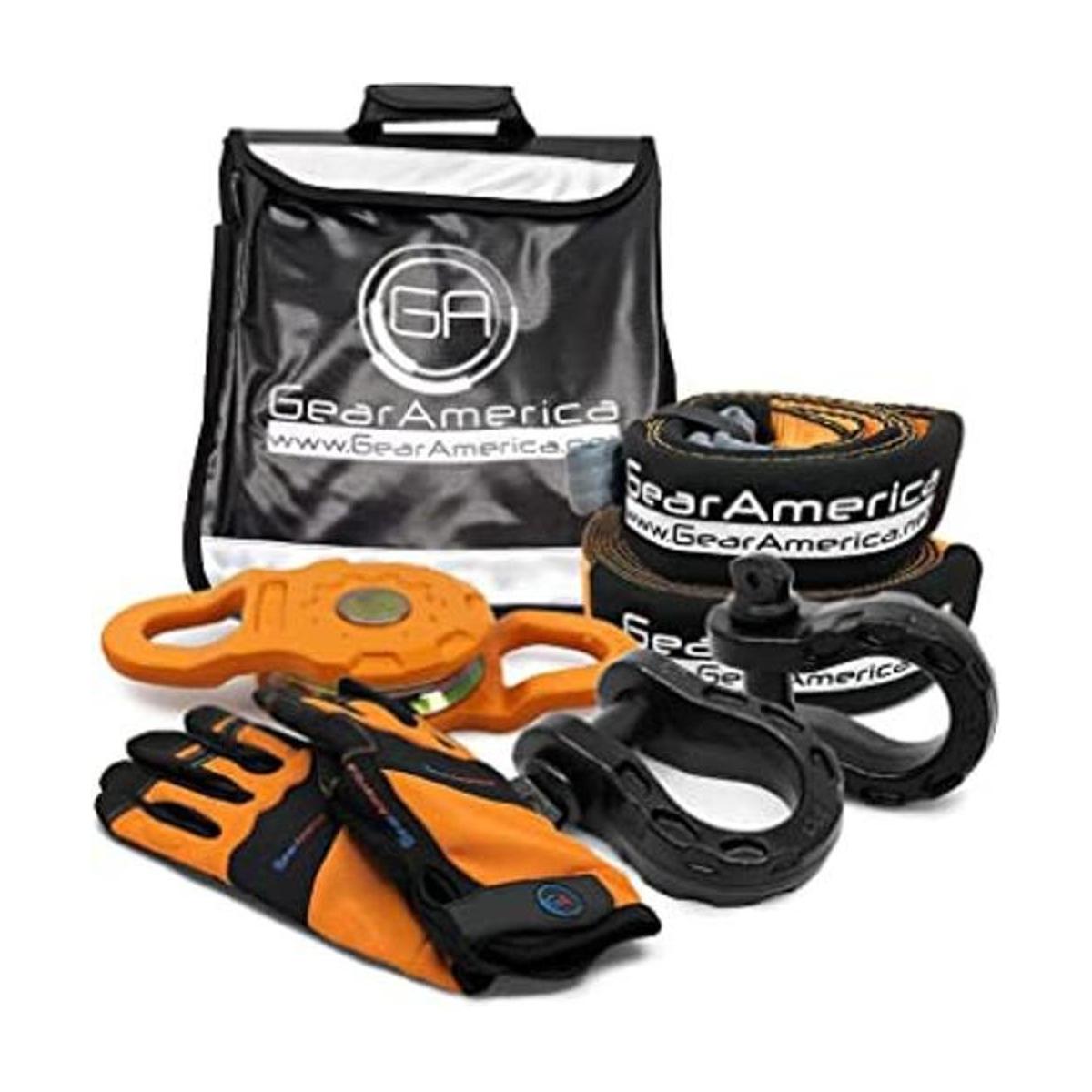 GearAmerica Kit de recuperación Mega todoterreno Correa