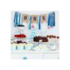 Decoraciones para niños de primer cumpleaños con pancarta